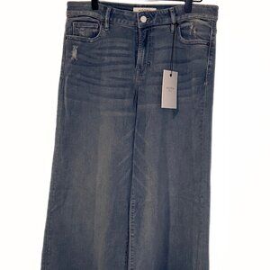Vici Distressed Wide Leg Jeans - Size 30